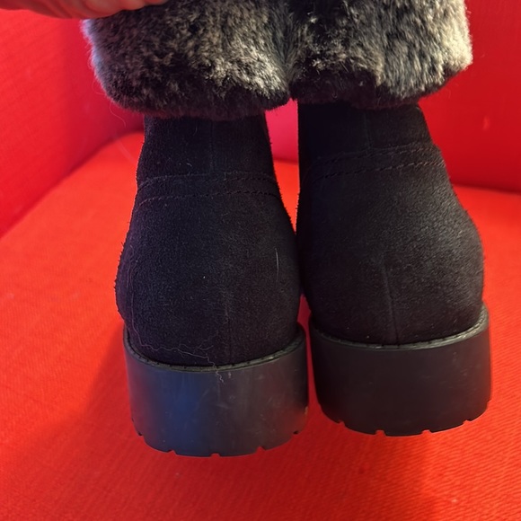 ⭐️SALE⭐️ Cole Haan ankle boots with faux fur cuff - Picture 5 of 8
